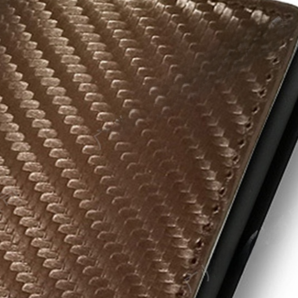 Automatic Pop-Up Card Holder Carbon Fiber Wallet