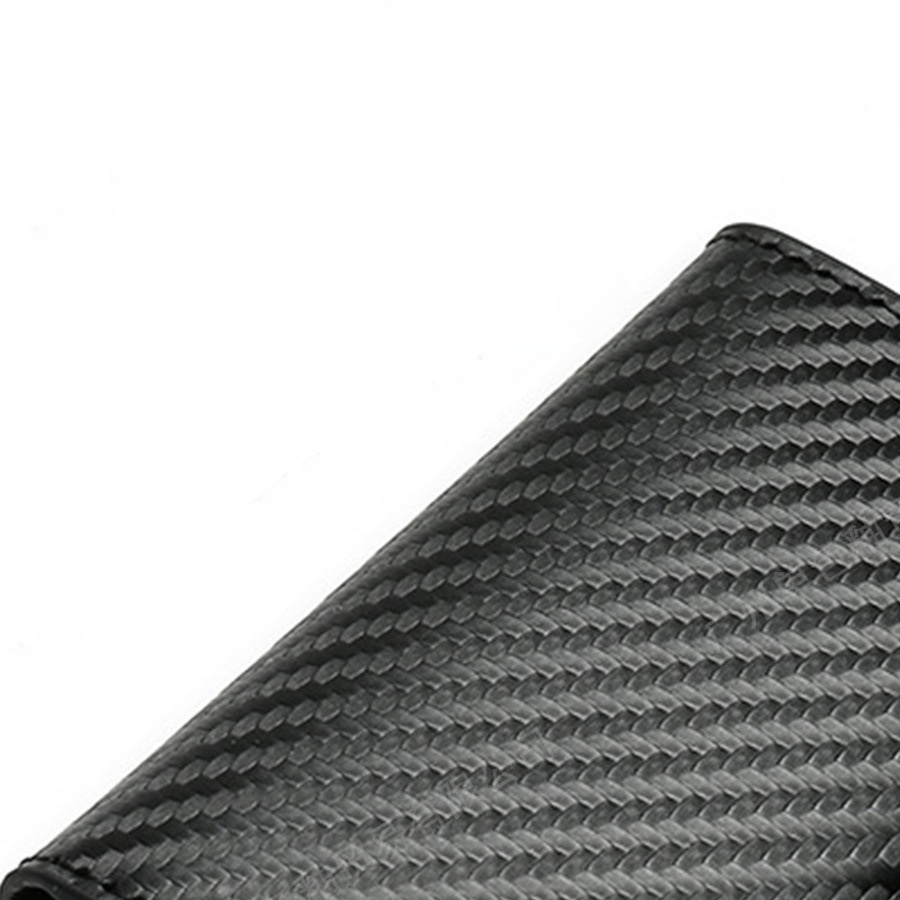Automatic Pop-Up Card Holder Carbon Fiber Wallet