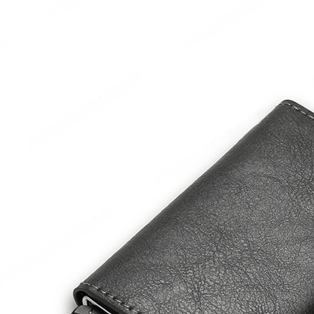 Automatic Pop-Up Card Holder Carbon Fiber Wallet